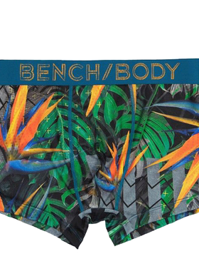 奔趣BENCH/BODY平角内裤时尚印花