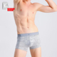 中腰棉质平角内裤 BENCH BXF0149 男士 印花内裤 BODY奔趣 2023春新品