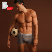 中腰尼龙弹力平角内裤 bench BXM0293偏小 新品 男士 BODY 奔趣2022