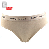 BODY奔趣 2025夏新品 时尚 BENCH 女士纯色透气纯棉三角内裤 GUF0152
