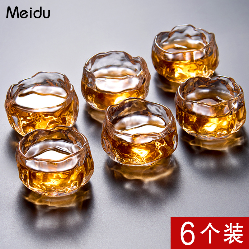 茶杯女士个人专用精致主人杯喝茶小杯子功夫茶杯茶具玻璃杯品茗杯