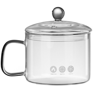 玻璃消毒锅茶洗带盖建水洗茶器耐热可电陶炉使用煮洗茶杯器笔洗缸