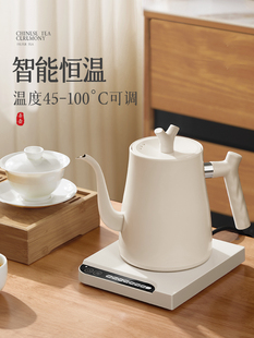 烧水壶泡茶专用恒温保温冲茶不锈钢咖啡煮水壶电热水壶温控手冲壶