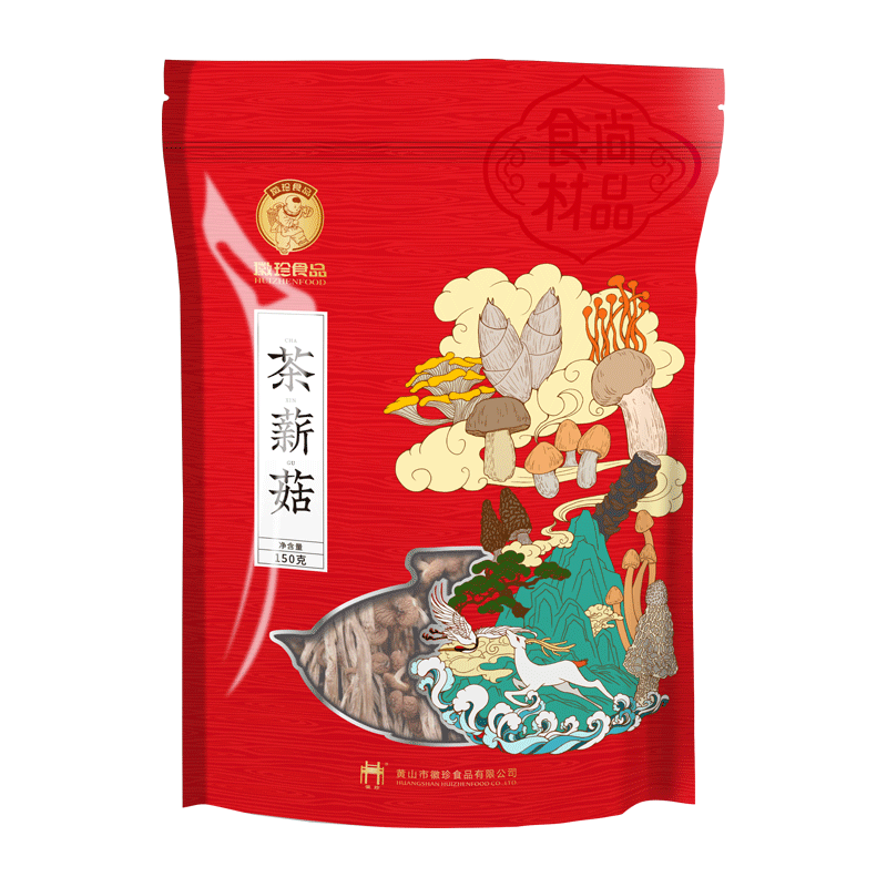 宁正丰 茶树菇干货 不开伞茶薪菇菌菇香菇小蘑菇150g