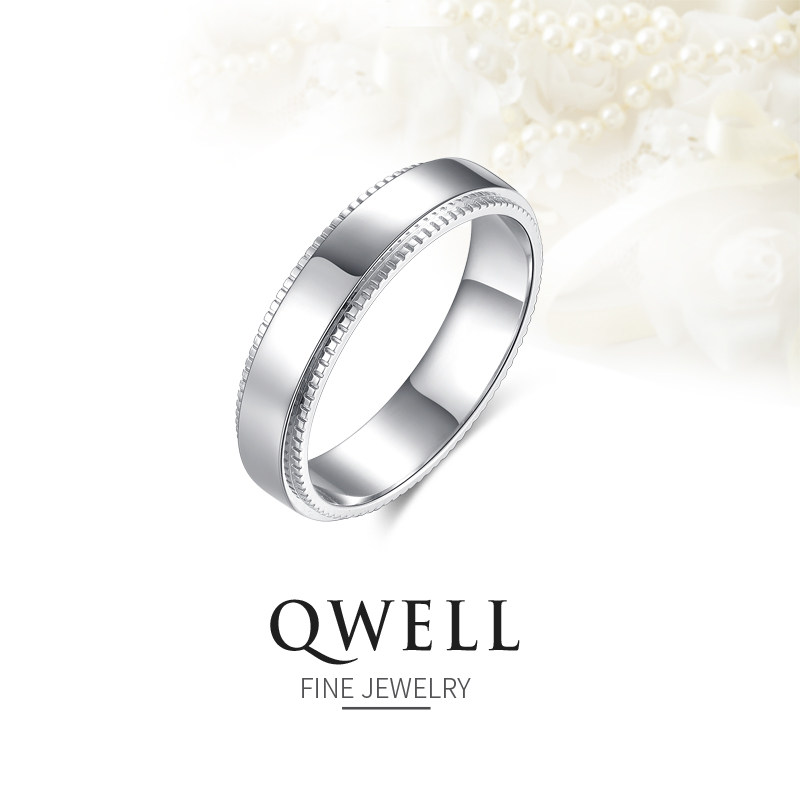 七薇18K金戒指 男生素圈齿轮戒 光板男生白金婚戒 玫瑰金个性指环在类目 珠宝/钻石/翡翠/黄金, K金首饰, 手饰中 - 来自Buy2taobao.com提供专业的淘宝代购服务