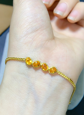 2024年新款芬达手链豪华双色款全净体品质925银精工镶嵌送朋友