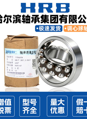 HRB哈尔滨双列调心球1202轴承1203 1204 1205 1206 1207 1208 ATN