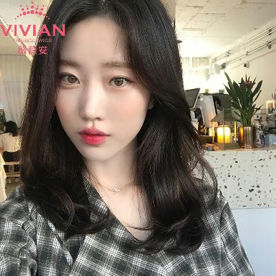 薇薇安假發女長卷發U型半頭套內扣逼真無痕直長發網紅鎖骨發VU07