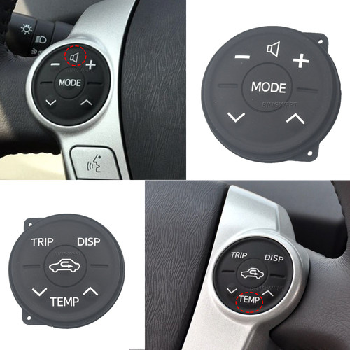 适用于PRIUS 30普锐斯方向盘按键多功能按键方向盘控制按键软垫