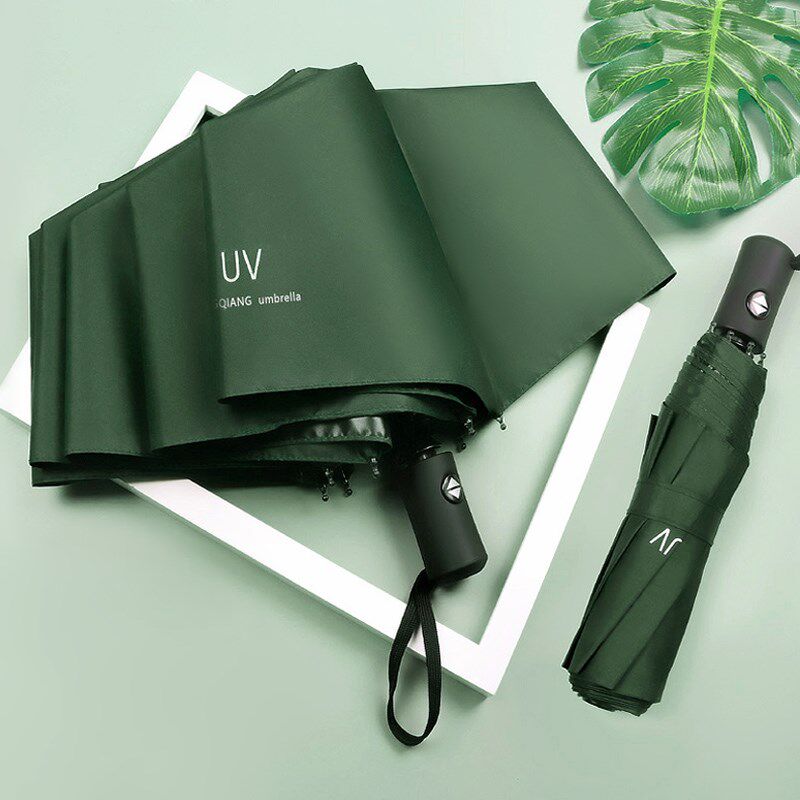 fully automatic Umbrella Small Sunshade Sunscreen ultraviolet-proof fold Portable Dual use Vinyl Parasolin the Home Daily , Umbrella/Rain gear/Rain/Moistureproof , Umbrella  category - from Buy2taobao.com to provide professional Taobao agent buy service