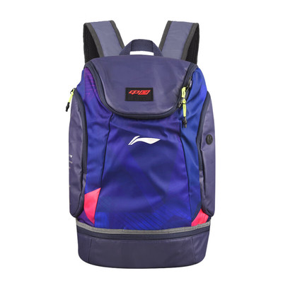 李宁冠军2023新款乒乓球双肩包