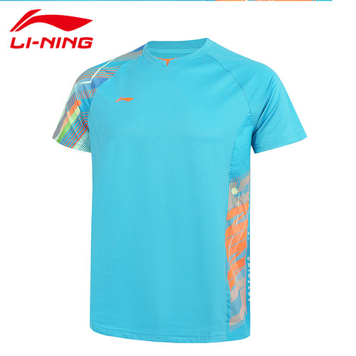 李宁乒乓球服短袖比赛上衣新秀系列男女比赛服速干运动服吸湿排汗