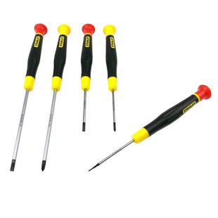 史丹利微型螺丝刀一字十字起子1.0/1.6/1.8/2.0mm小改锥套装工具