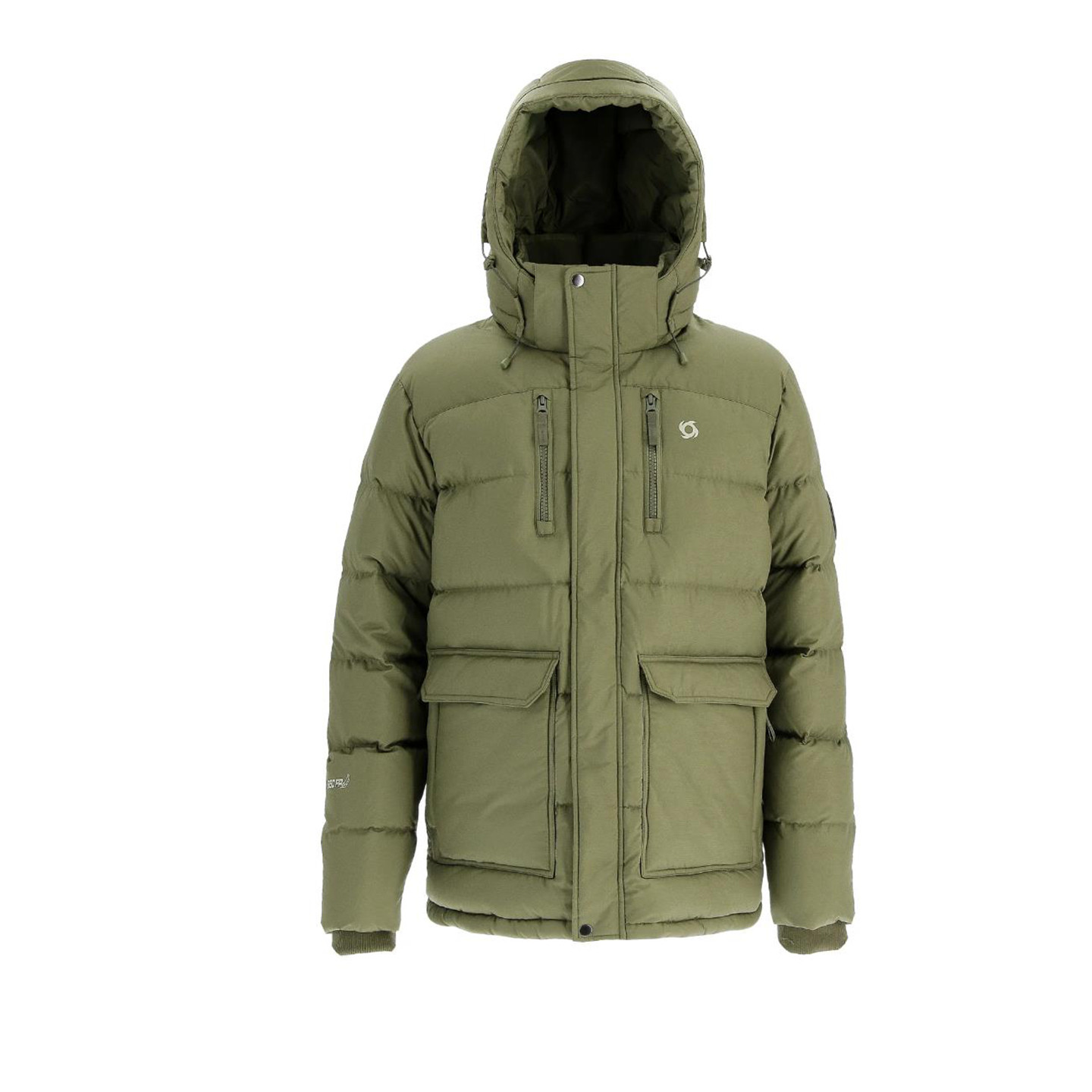 防泼水中长款羽绒服男款