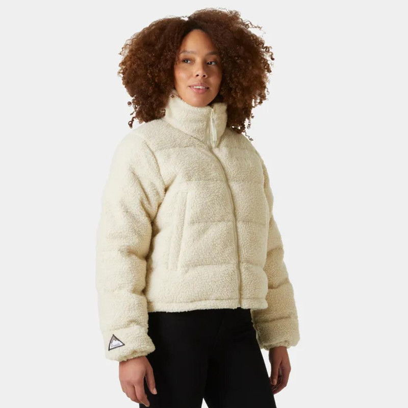 欧洲订单 北欧户外 毛绒外层 Primaloft填充 短款棉服 男女情侣款