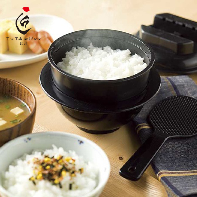 KAKUSE日本輸入電子レンジ専用炊飯器快速炊飯器家庭用小飯茶碗弁当箱