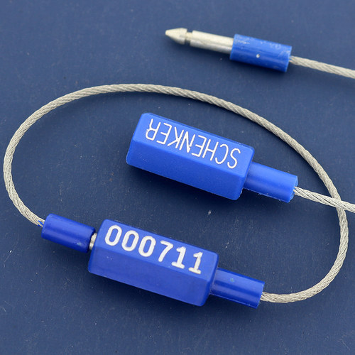 钢丝物流海运货柜防盗挂签封条