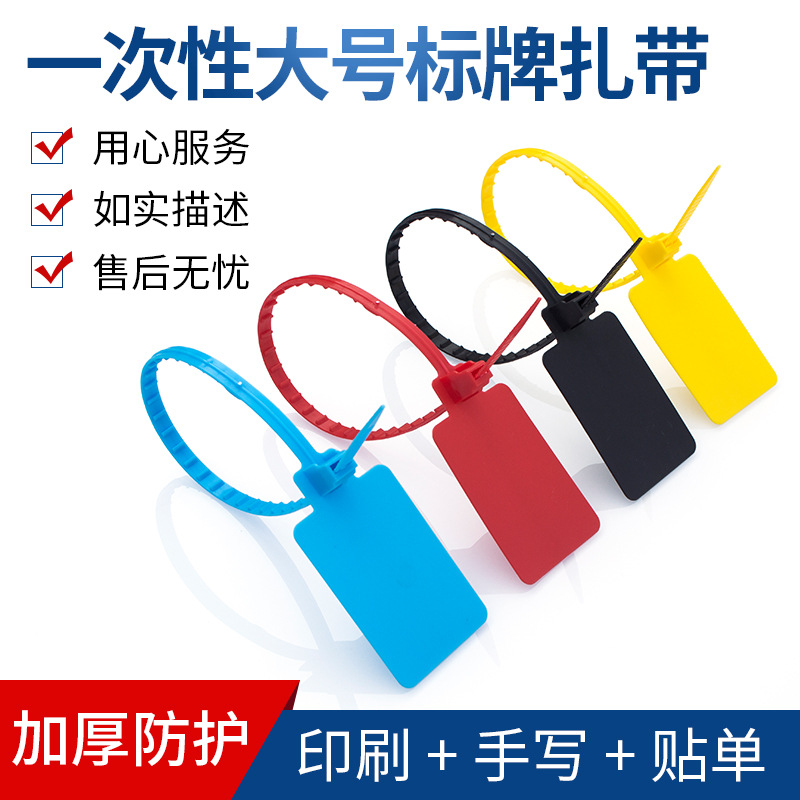 大号园林尼龙扎带货运塑料封条