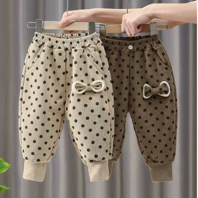 女童裤子秋冬款2025新款