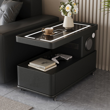 可移动茶几小户型现代简约边柜轻奢客厅意式极简新款沙发边几推车