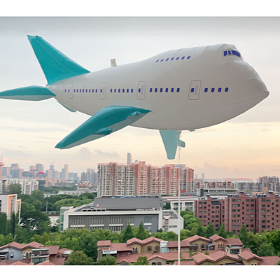 sag立体飞机客机模型3d铝膜气球