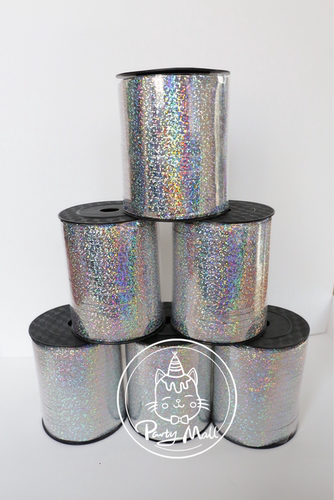 绳子银色镭射氦气气球丝带大卷