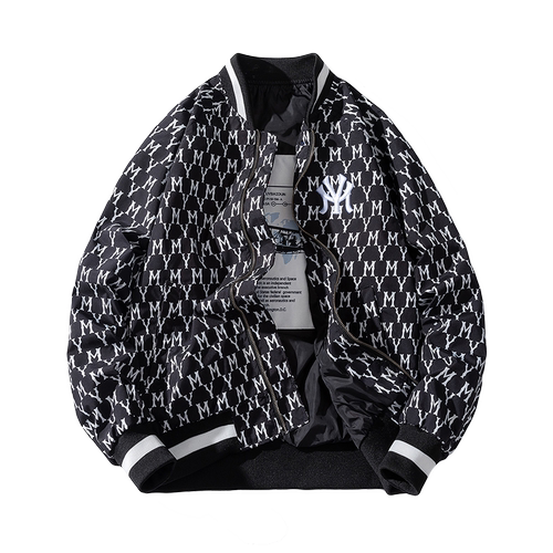 日系棒球服潮男潮女秋冬宽松男棉