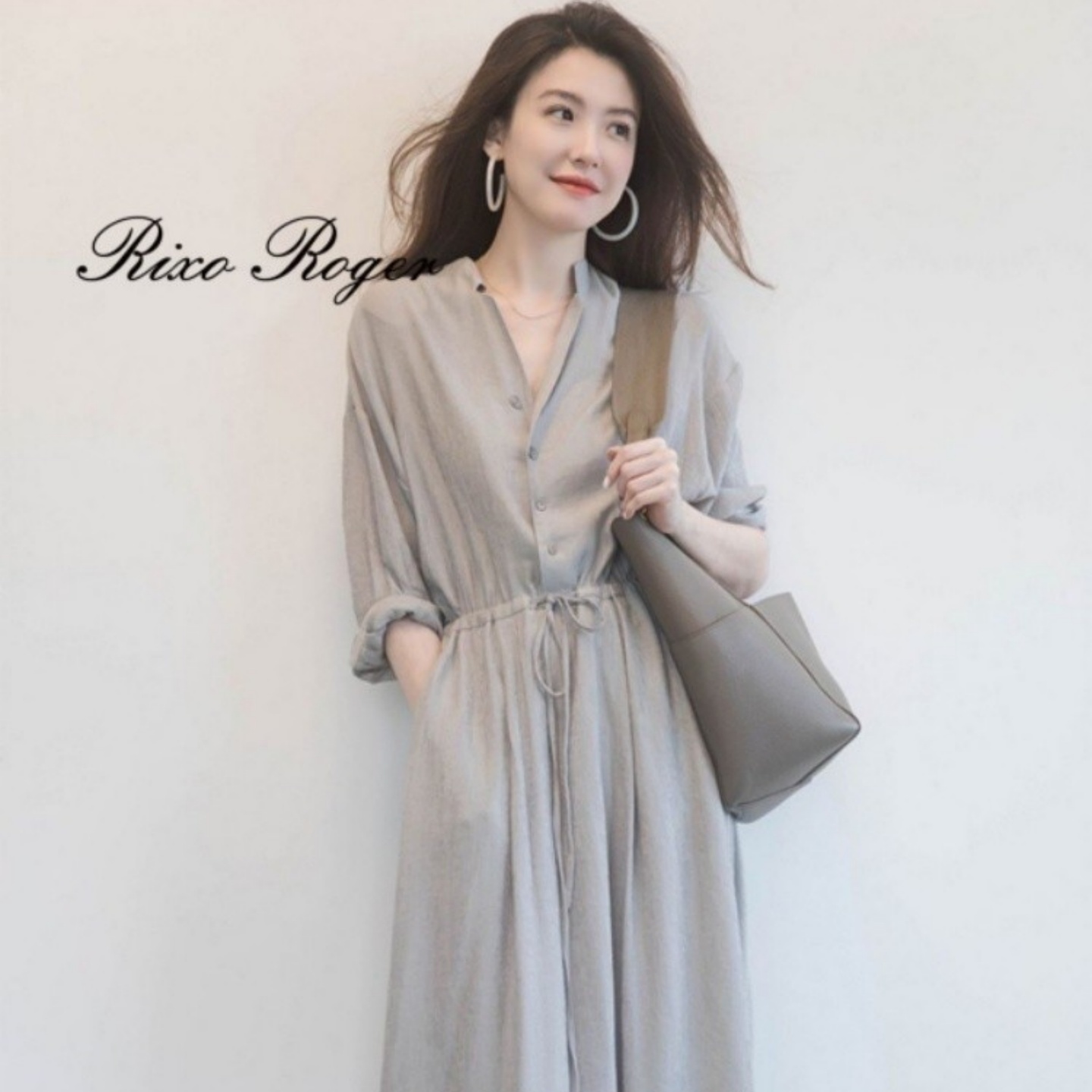 法国RixoRoger真丝气质连衣裙女