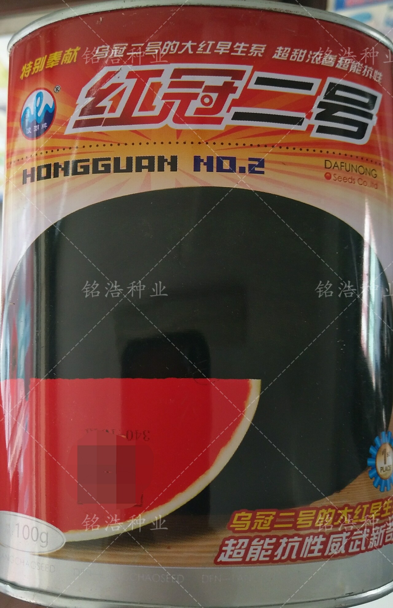 大果型早生西瓜黑皮红瓤