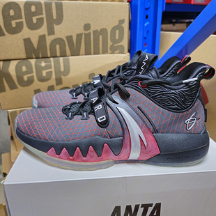 安踏海沃德二代GH2战靴耐磨防滑缓震实战运动低帮篮球鞋112141105