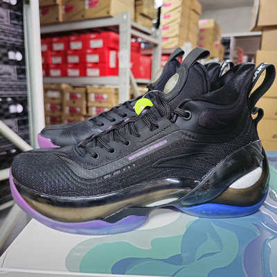 安踏男防滑耐磨高帮KT7