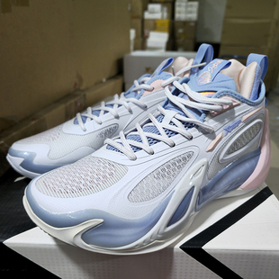 特步鏖战2张镇麟同款运动实战抓地缓震高帮男篮球鞋977319120010