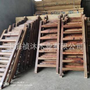 定尺寸硬杂木木栈道柳桉木户外阳台实木板红巴劳菠萝格地板料