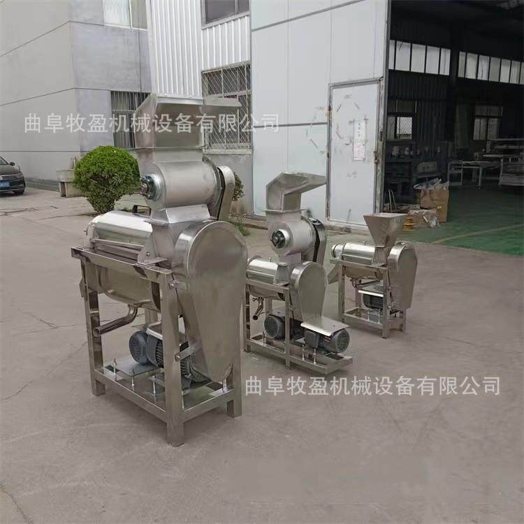 大型商用生姜螺旋榨汁机橘子火龙果冷榨果汁机苹果梨破碎挤汁机