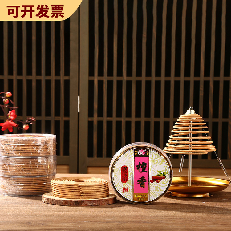 一路莲花檀香盘香去味除臭
