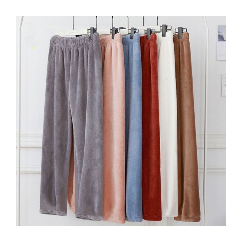 仙女暖暖裤女冬季新款珊瑚绒加厚睡裤可外穿宽松高腰大码加绒裤子,女装/女士精品,休闲裤,淘宝优惠券,粉丝福利购,淘宝优惠卷