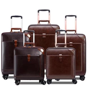 外交商务官登机拉杆箱18行李箱20旅行箱高颜值布皮箱拉链静音24寸