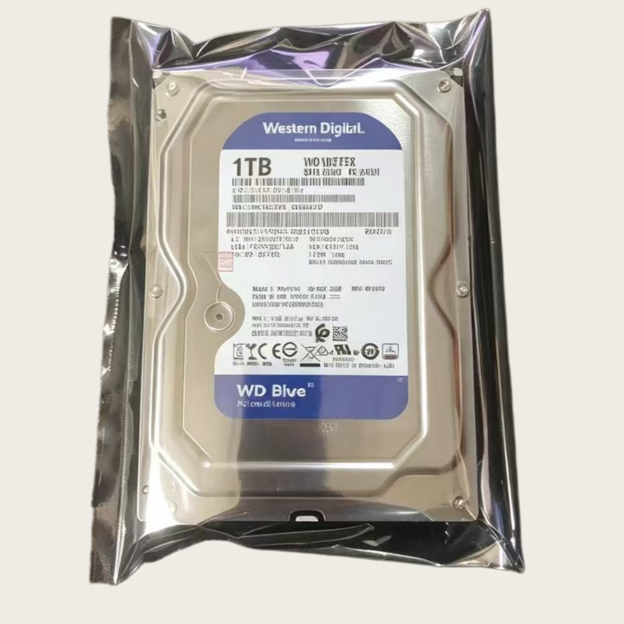 新款WD10EZEX西数1t机械硬盘1tb监控硬盘录像机7200转64M垂直PMR