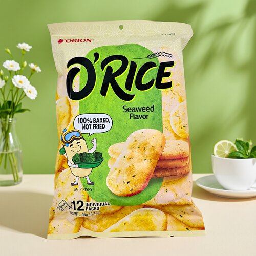 好丽友越南进口紫菜味米饼小包装