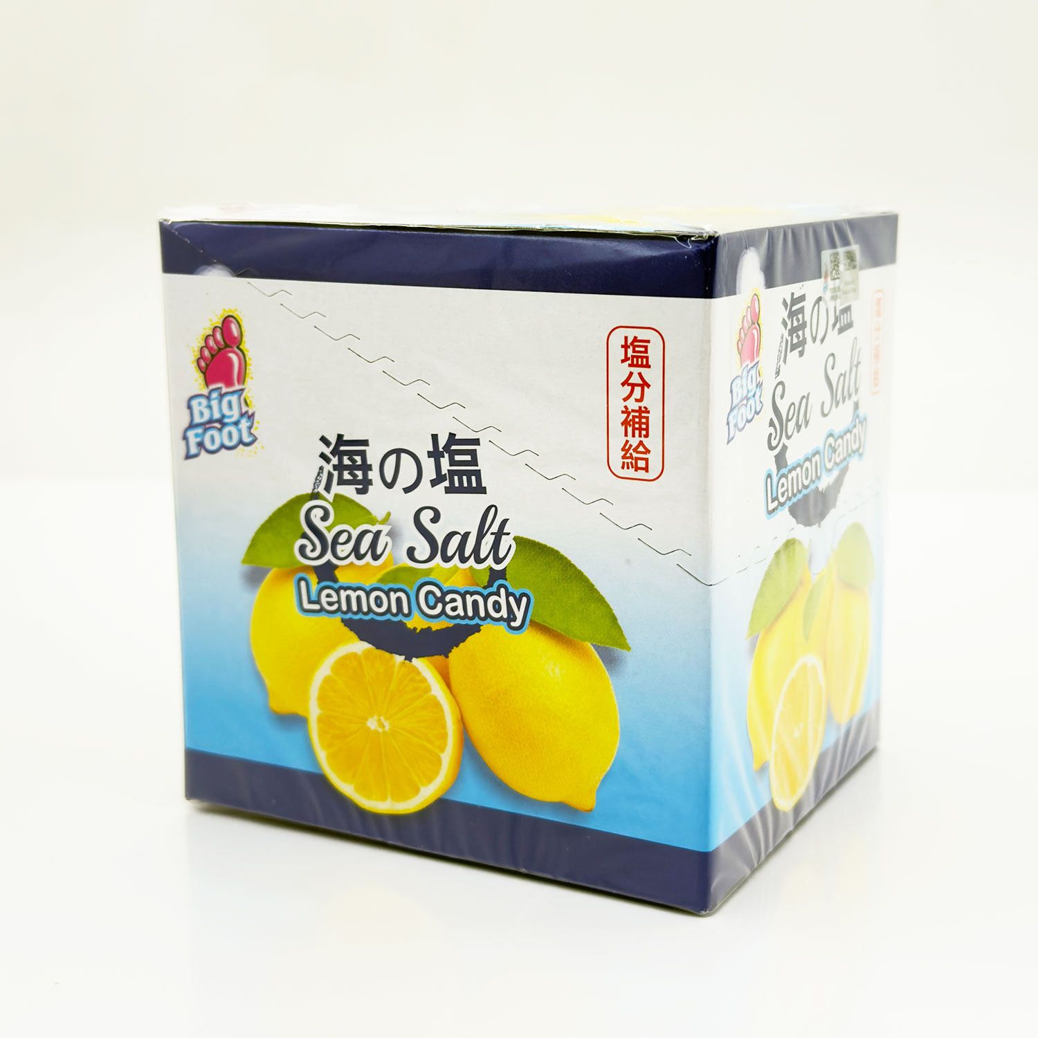 马来西亚进口大马碧富牌海盐薄荷咸柠檬味糖果润喉VC薄荷糖清新