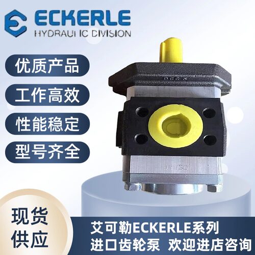 德国ECKERLE艾可勒齿轮泵890-E1-1000-RS2-C502 注塑机液压泵油泵