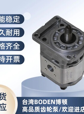 台湾博顿Boden齿轮泵BKP1-Q0-D-0.8/1.1/1.3/1.6/1.8/2.1液压油泵
