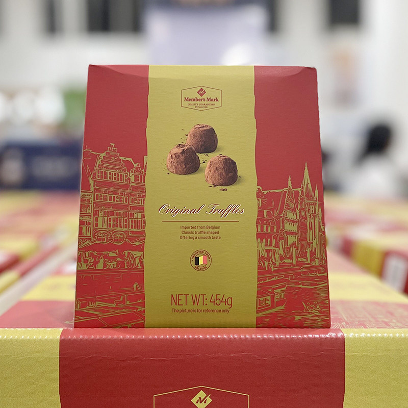 山姆会员店新比利时原味松露状代可可脂巧克力454g袋,零食/坚果/特产,松露巧克力,淘宝优惠券,粉丝福利购,淘宝优惠卷