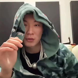 bobbynopeace鲍比同款口球珍珠项链嘻哈朋克帅气不掉色asb项链