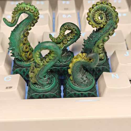 克苏鲁章鱼键帽磁吸个性