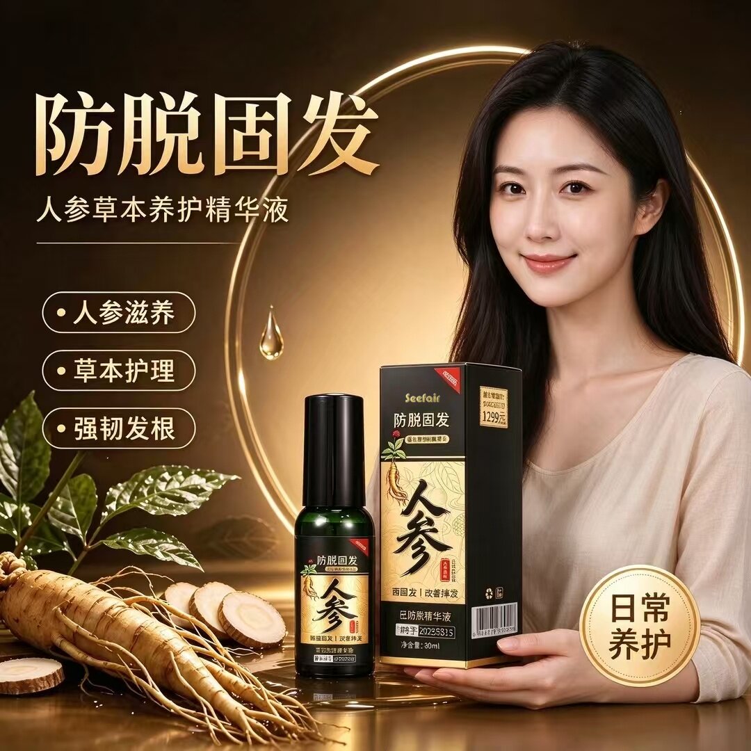 云南本草茜妃人参植萃精华液