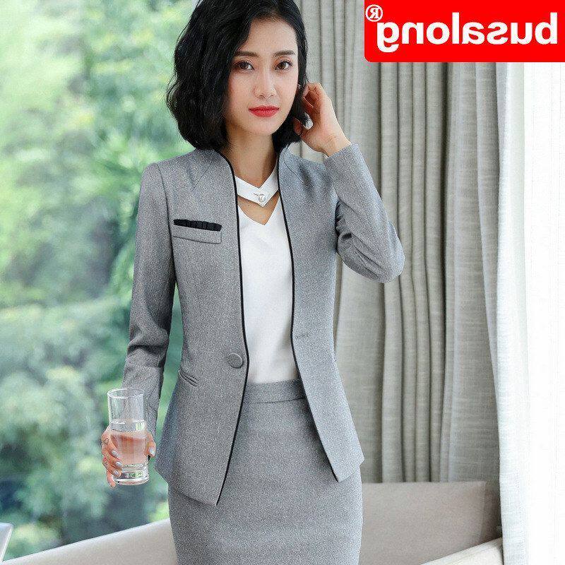 女裤工作职业套装正装销售长袖 经典1705OL西服传统春秋面试