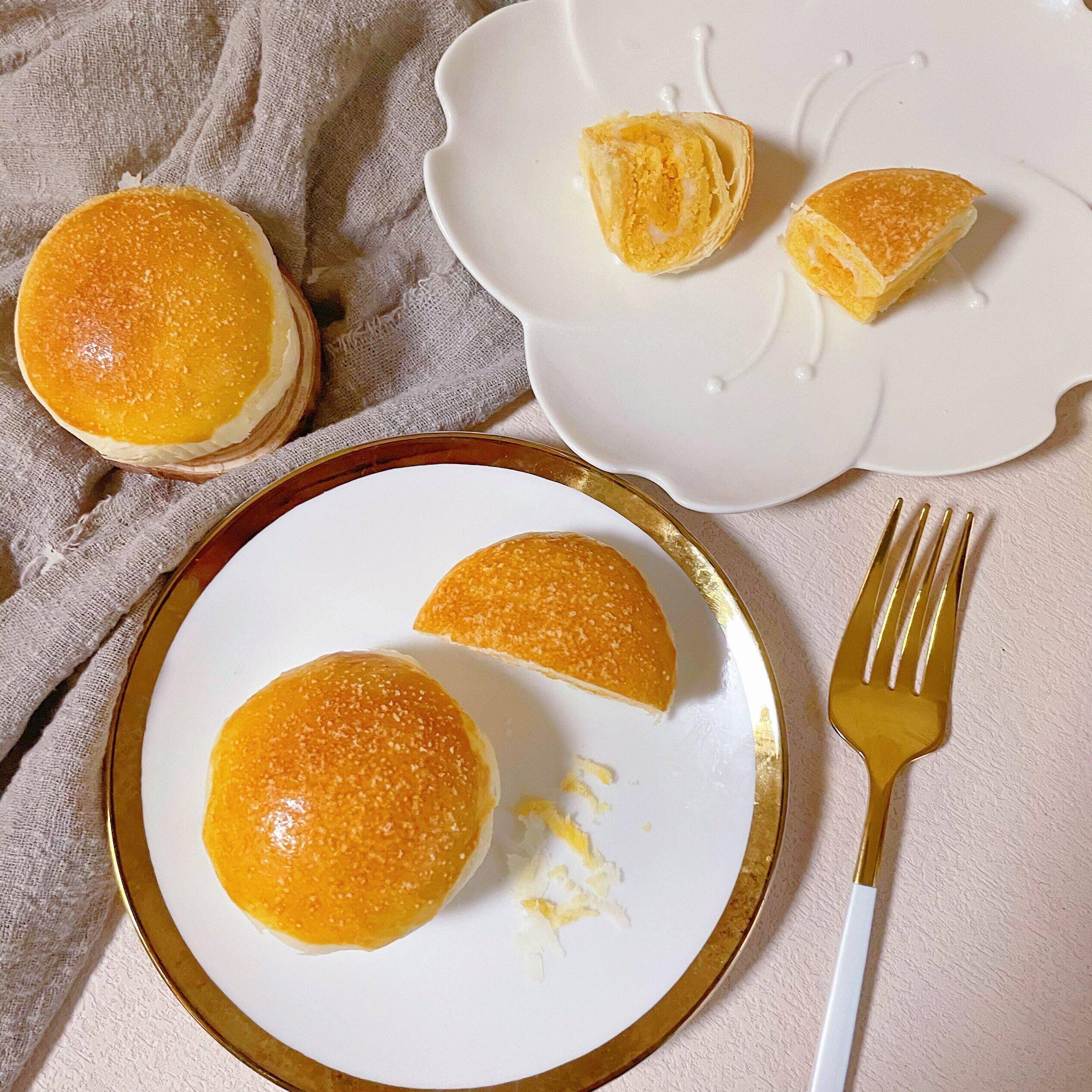 台湾网红方小笙金沙酥麻薯蛋黄酥饼传统糕饼下午茶点心特产零食