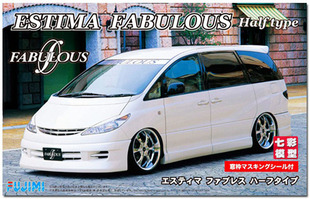 【七彩模型】富士美 03906 Estima Fabulous 带窗遮蔽膜 1/24