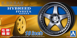 Fivesta18寸轮圈 七彩模型 Hybreed BREAK 青岛社06112